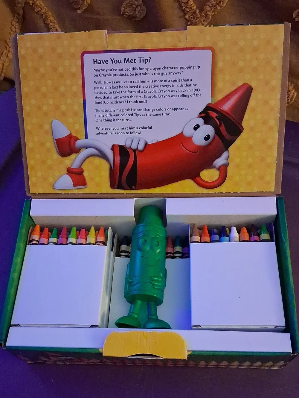 Crayola Crayon Multicolor Crayons w/Bonus Crayon Sharpener 120 Count